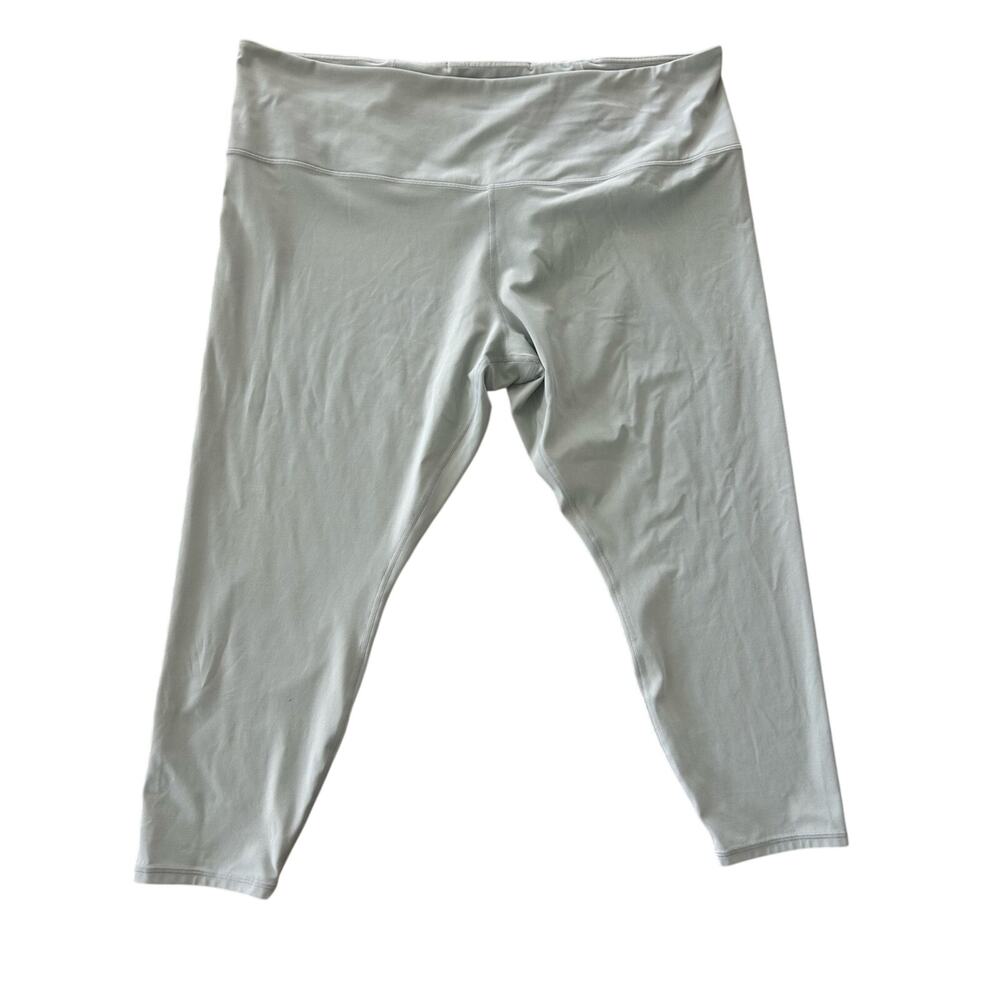 Athleta Women’s Ultra High Rise Elation 7/8 Tight Blue Green Leggings Size 3X